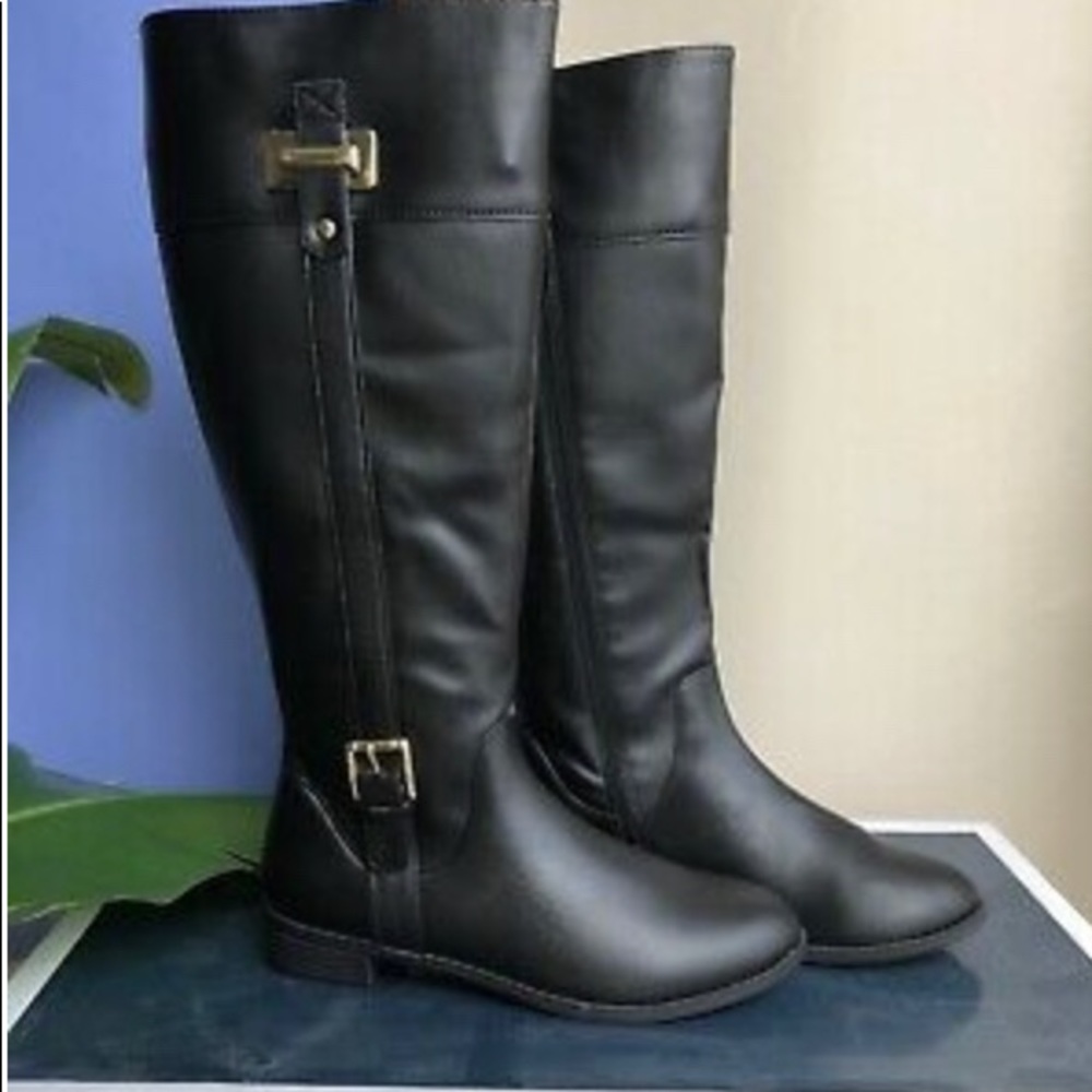 Karen Scott Women’s Riding Boots Wide Calf 7.5